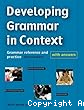 Developing grammar in context