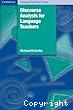 Discourse analysis for language teachers