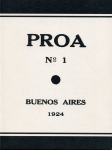 Proa, no. 1 - agosto de 1924