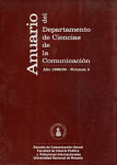 Anuario del Departamento de Ciencias de la Comunicación, a. 1999/00, v. 5 - 1999/00