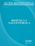 Acta bioethica, a. ix, no. 2 - 2003 - Bioética y salud pública