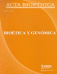 Acta bioethica, a. x, no. 2 - 2004 - Bioética y genómica