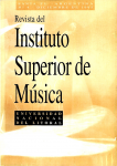 Revista del Instituto Superior de Música, no. 4 - 1995