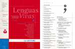 Lenguas vivas, a. 2, no. 2 - octubre - diciembre 2002 - La lectura