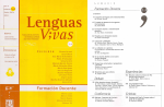 Lenguas vivas, a. 4, no. 3-4 - junio - julio 2004 - Formación docente