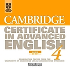 Cambridge certificate in advanced english
