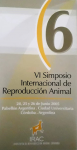 VI Simposio internacional de reproducción animal