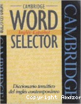 Cambridge word selector