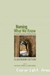 Naming what we know