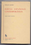 Poetas españoles contemporáneos