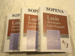 Diccionario latino-español, español-latino