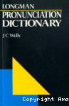 Pronunciation dictionary